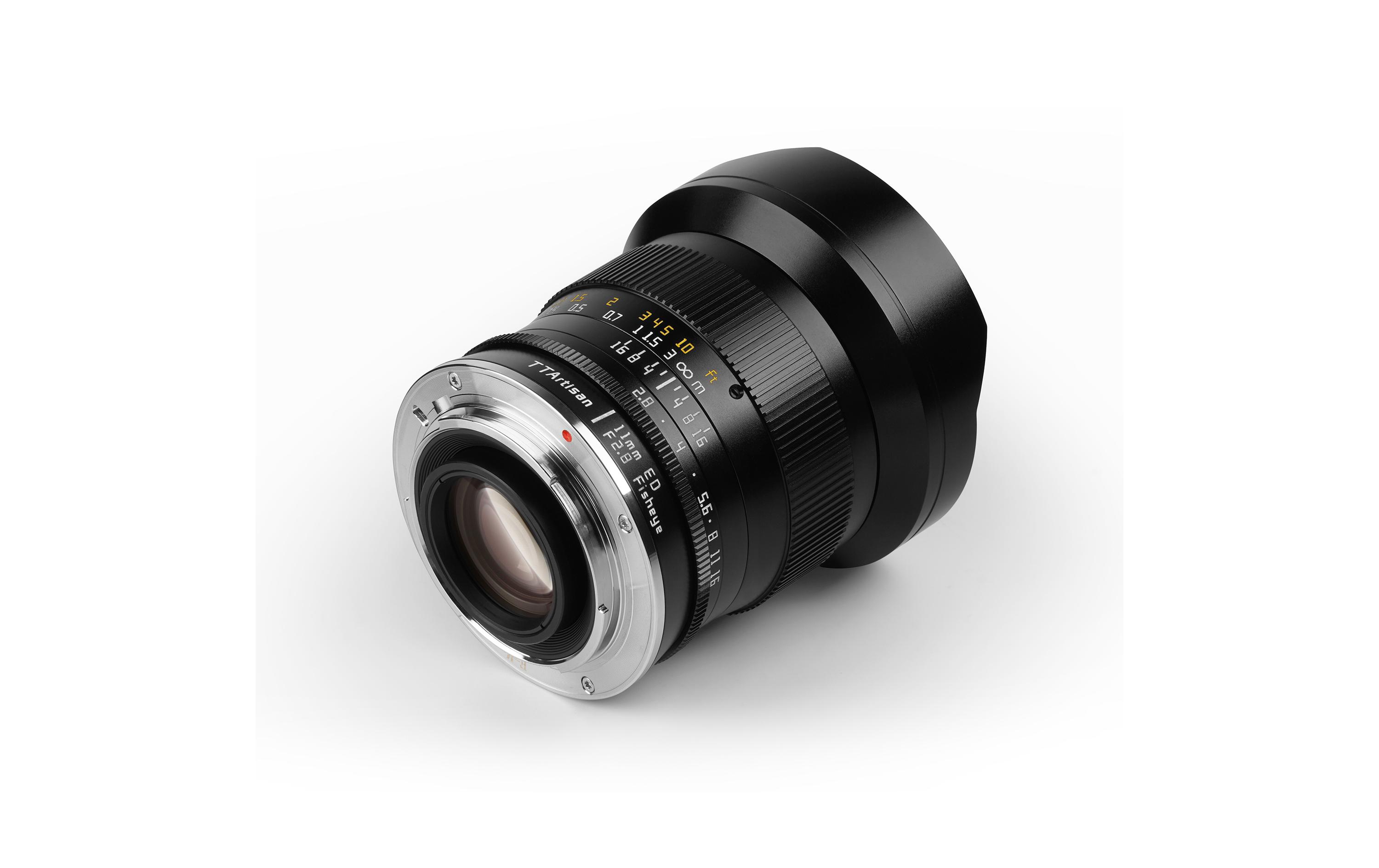 Festbrennweite 11mm F/2.8 – Nikon F<br>Fischaugenobjektiv mit grandiosem Weitwinkel-Sichtfeld