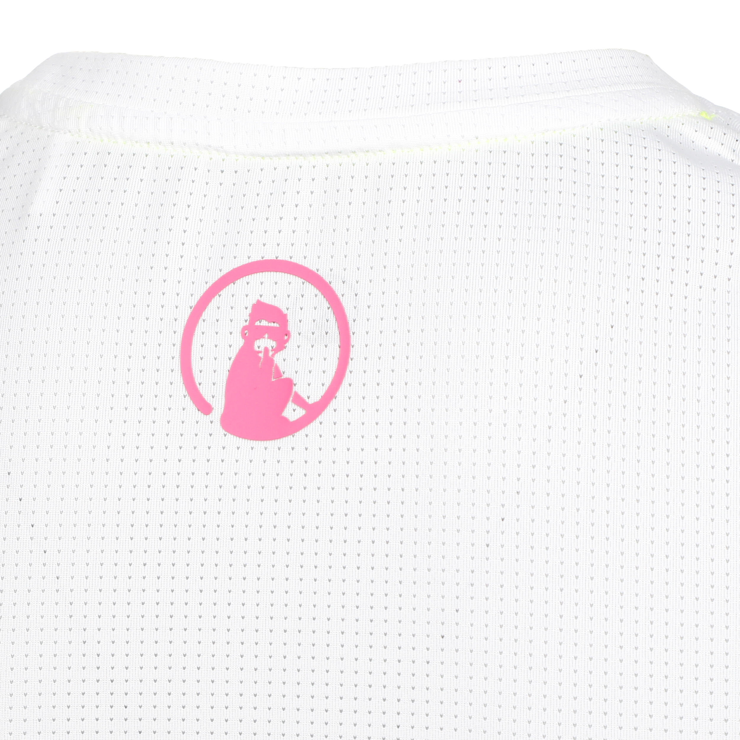 Quiet Please Retriever T-shirt Filles - Blanc , Pink