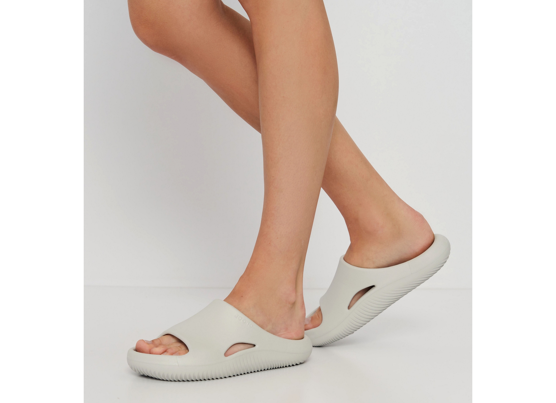 Mellow recovery slide gris clair