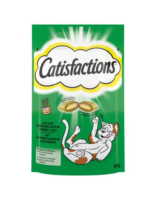Catisfactions Catnip - Kattensnack - 60 g