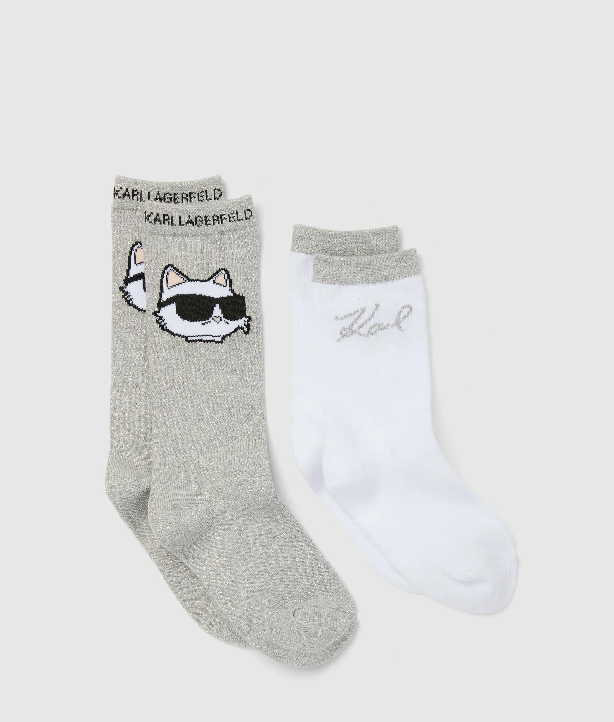 Meisjes Ikon Choupette sokken - 2 pak