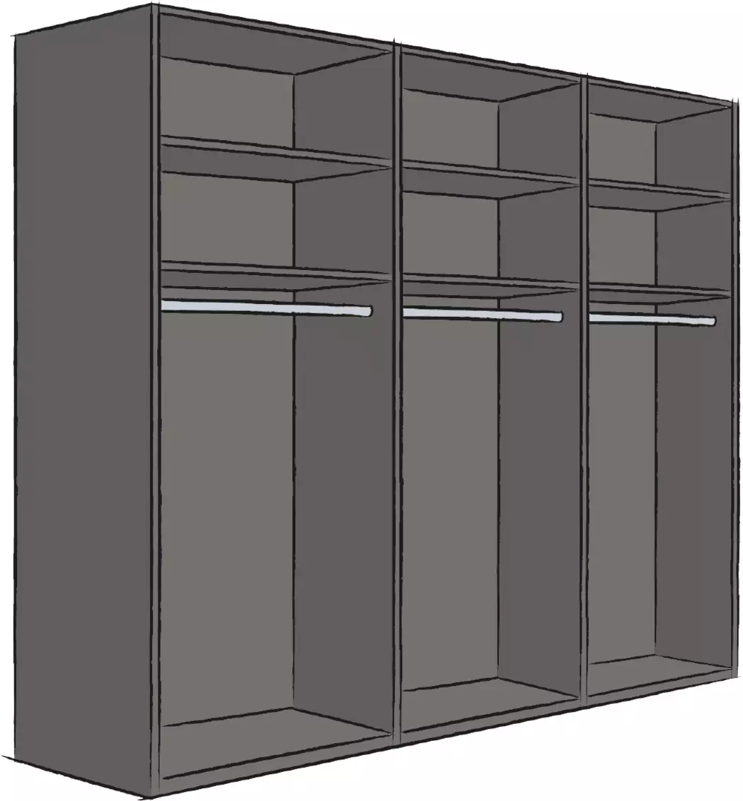 Ankleideschrank Horizont 400 300 x 240 cm