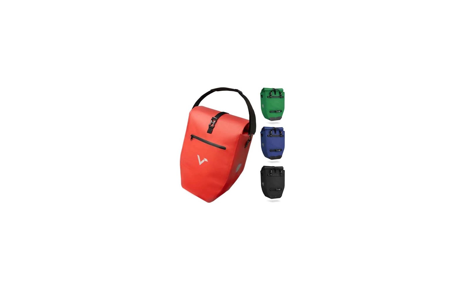 Valkental ValkBasic Gepäckträgertasche schwarz