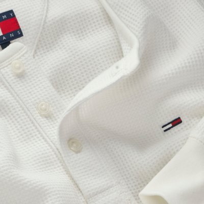 Tee-shirt à manches longues homme Tjm Reg Waffle Henley TOMMY HILFIGER