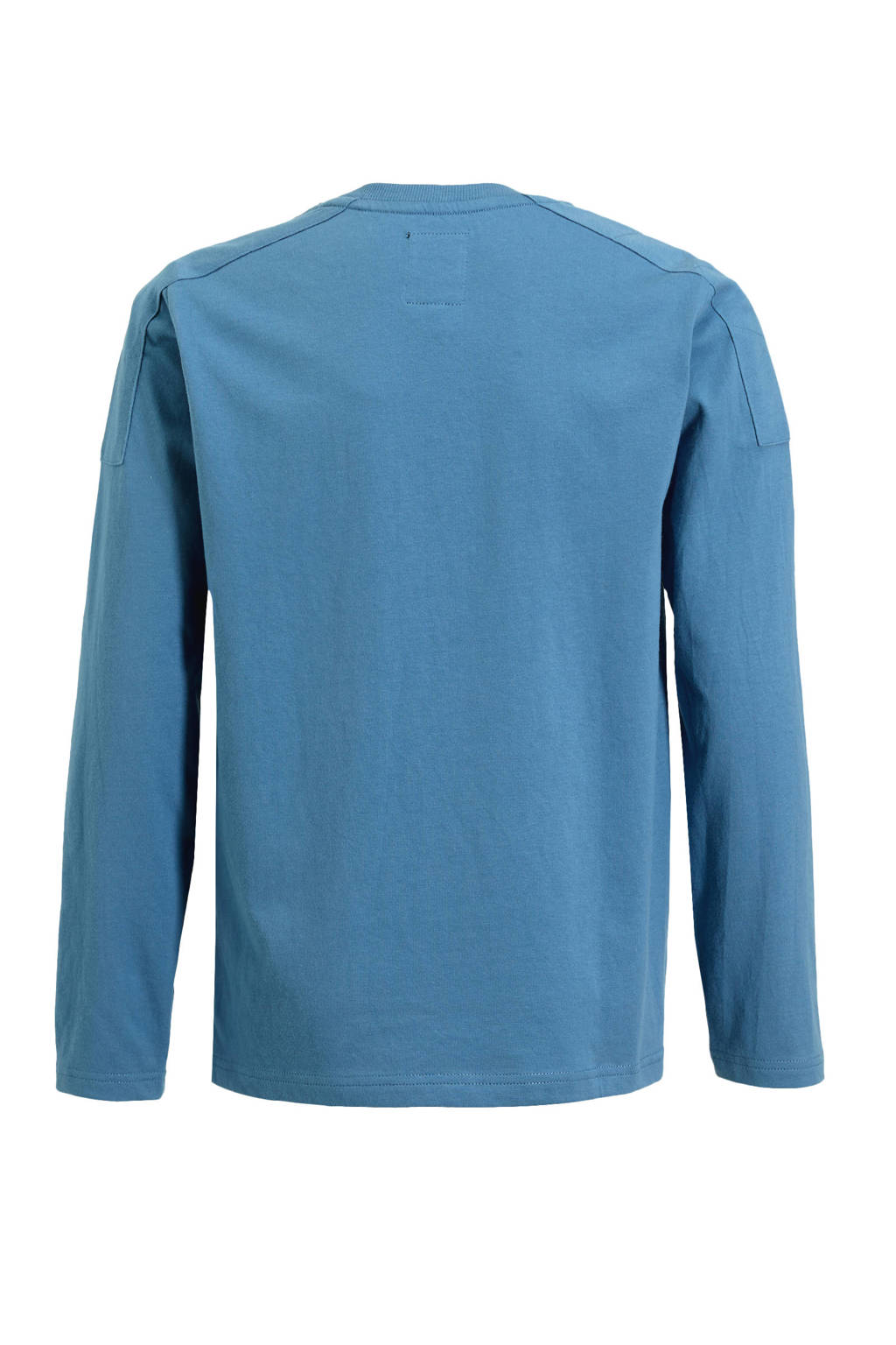 Me & My Monkey longsleeve Ron met printopdruk lichtblauw