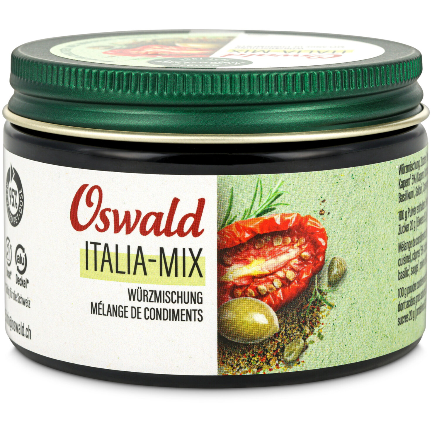 Oswald Naturschätze Würzmischung Italia -Mix