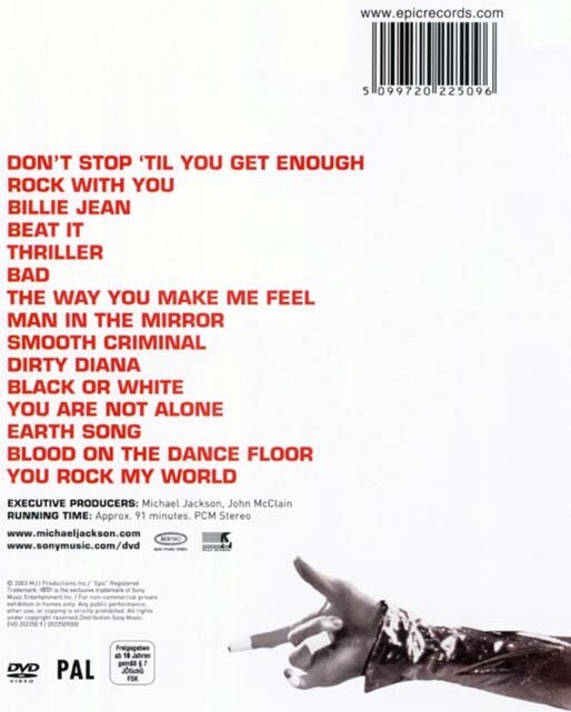 Michael Jackson - Number Ones - DVD