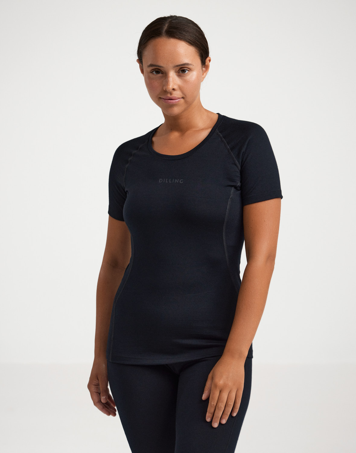 T-shirt van merinowol voor dames