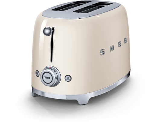 SMEG - Grille pain TSF01CREU 2 tranches Crème