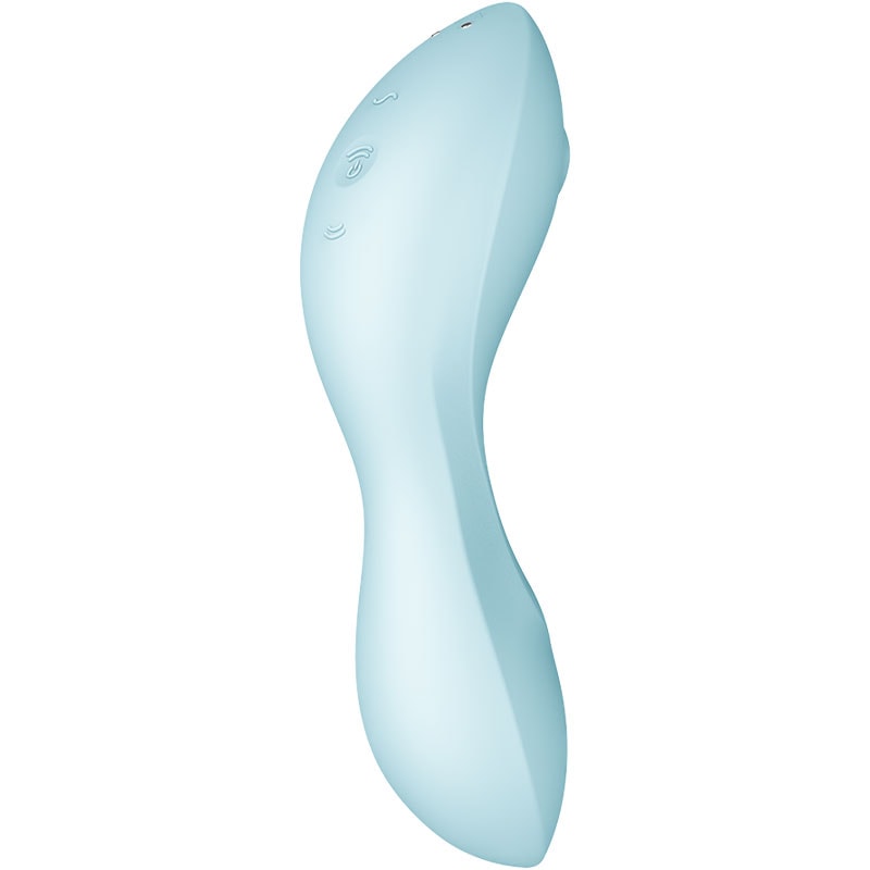Vibromasseur connecté - Curvy Trinity 5  - Bleu