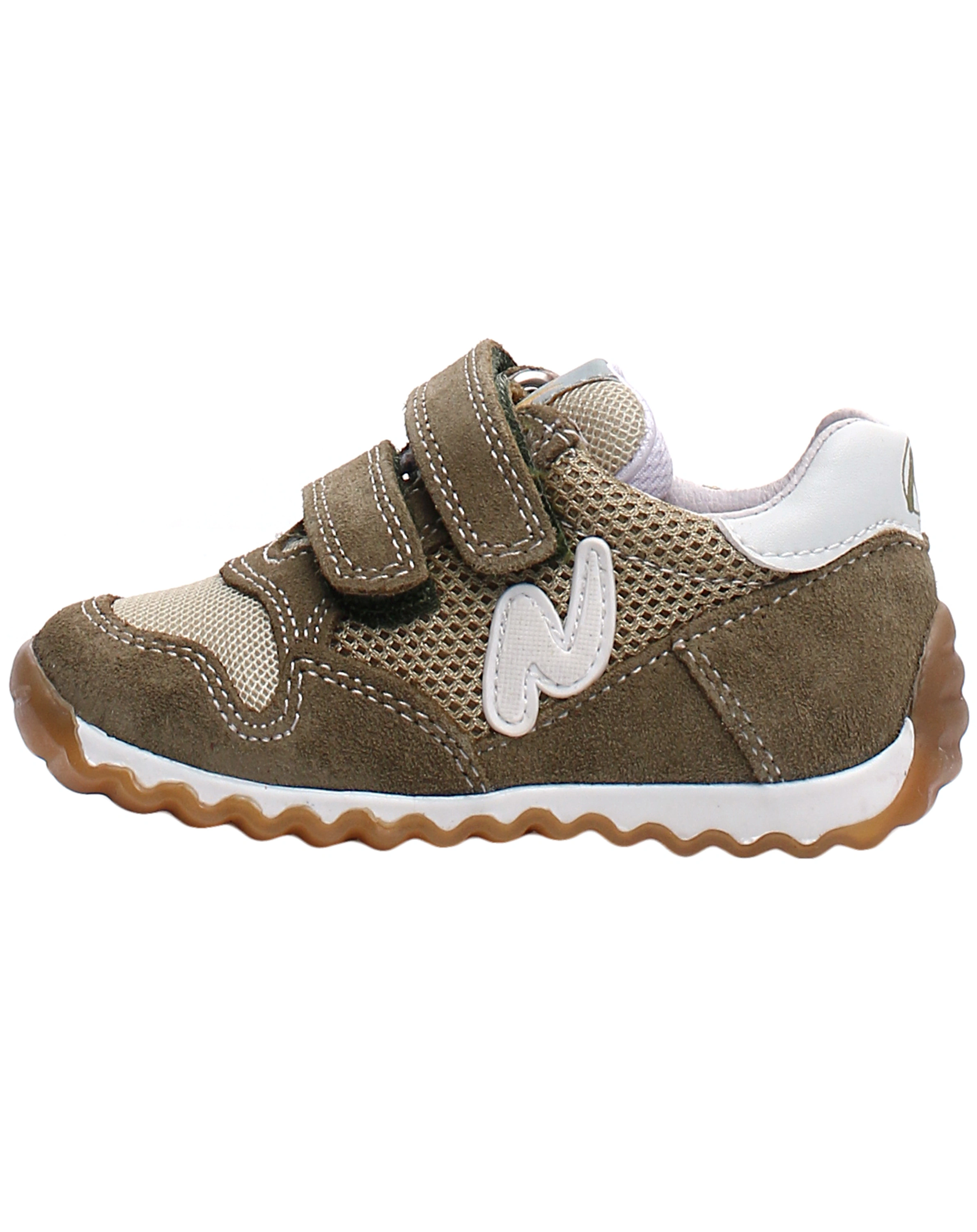 Klett-Halbschuhe SAMMY in stone