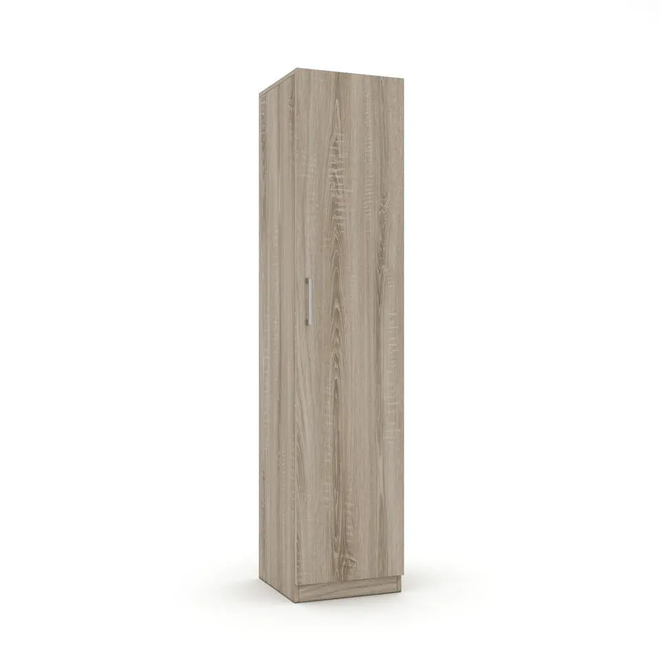 Interiax Kledingkast 'Mila' - Sonoma Eik - 1 Deurs - 180x40x42 cm