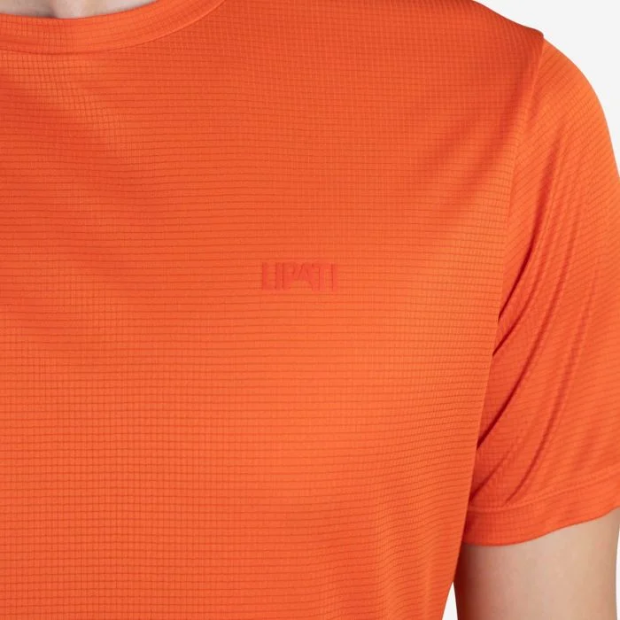 Lipati Herre T-shirts Strato AL Tee Regular Fit Orange