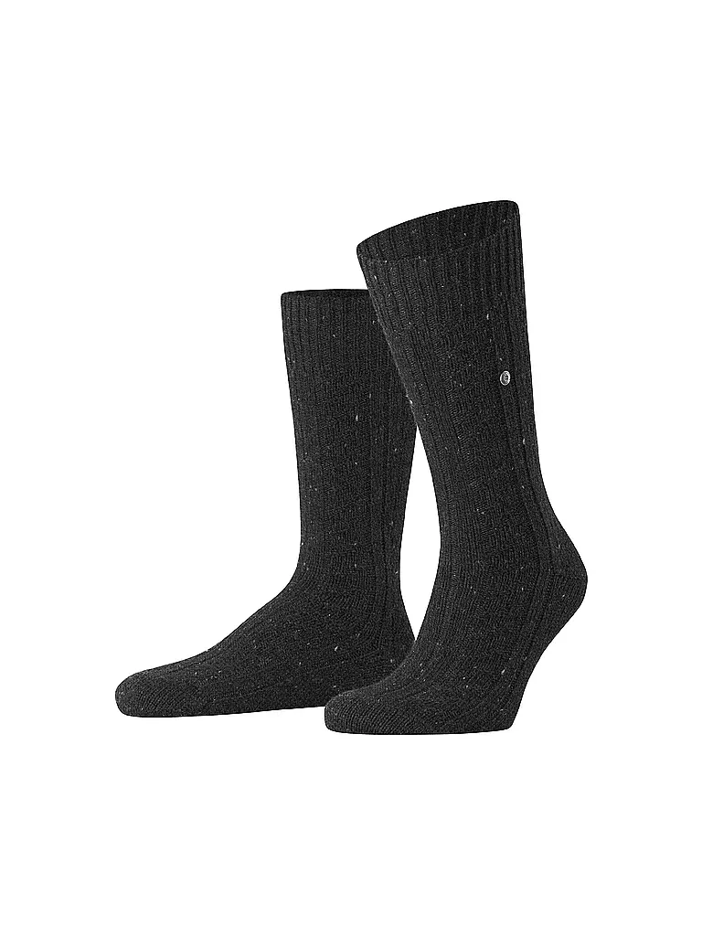 BURLINGTON Herren Socken TWEED ORIGIN 40-46 anthra mel grau