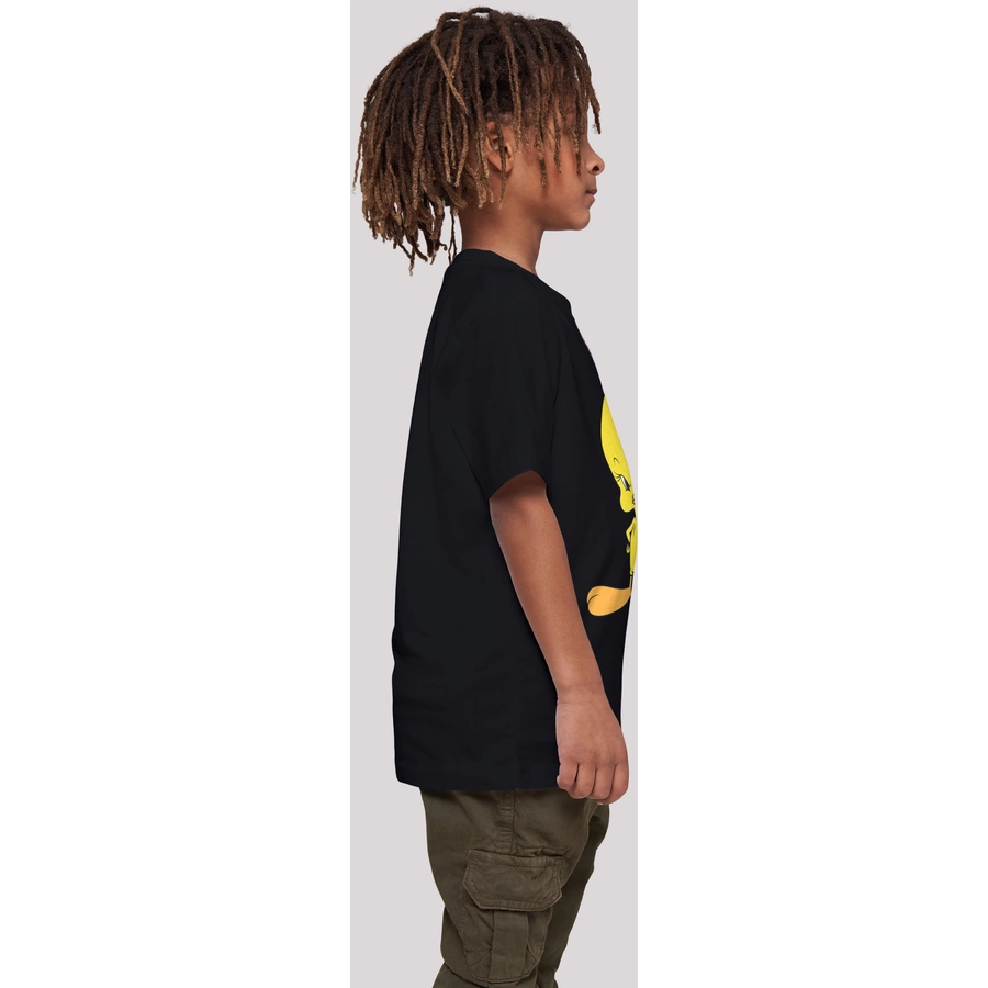 F4NT4STIC T-Shirt Looney Tunes Angry Tweety schwarz