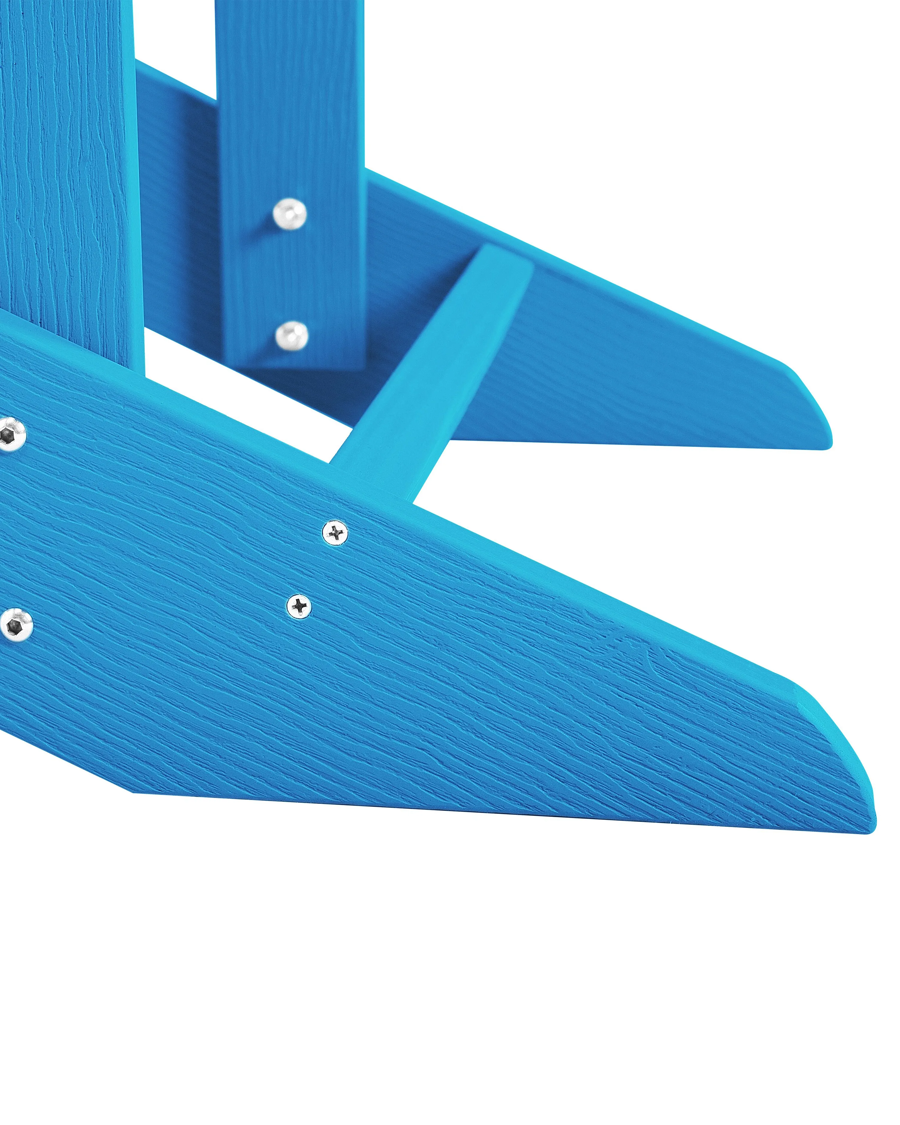 Tuinstoel ADIRONDACK met voetenbank Blauw