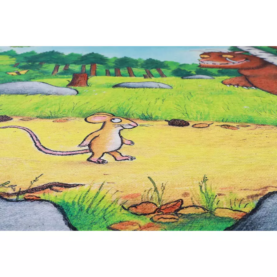 Der Grüffelo Kinderteppich Mouselo multicolor