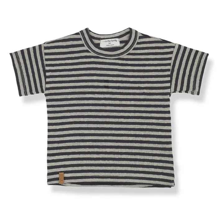 1+ in the family T-shirt Cesar Lin | Gris anthracite