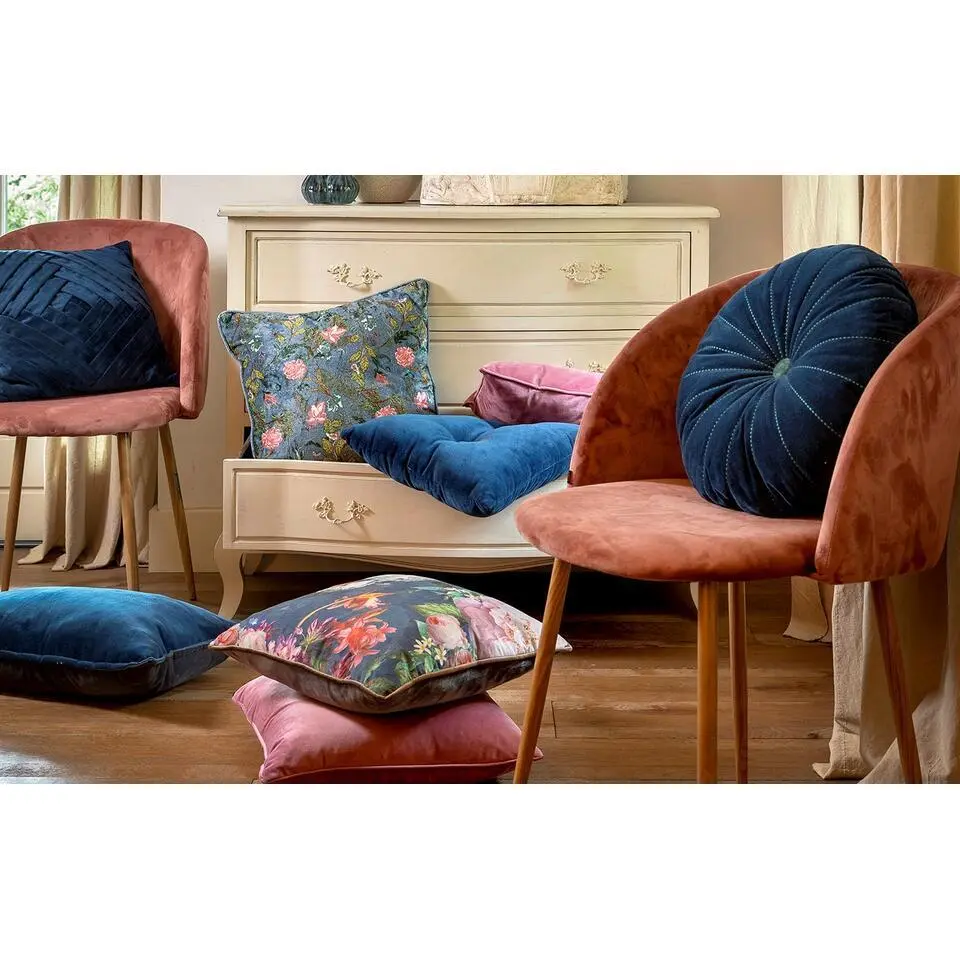 Sierkussen Valerie - Insignia Blue - 40x60 cm