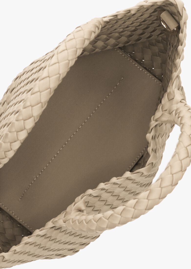 beige marrea handtas midi