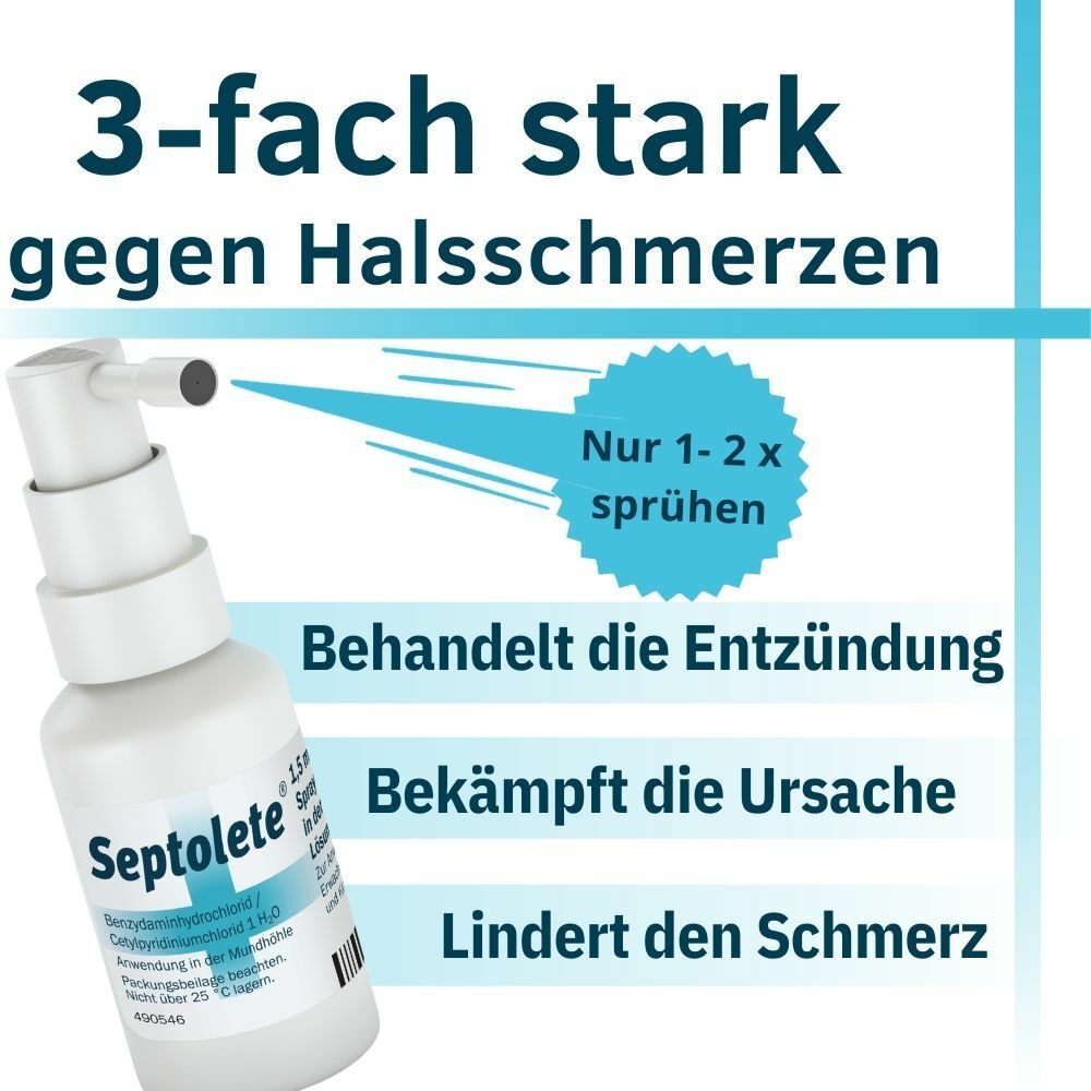 Septolete® 1,5 mg/ml+5 mg/ml Spray