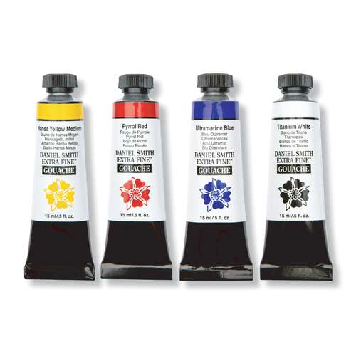DANIEL SMITH Extra Fine™ GOUACHE, Primärfarben-Set