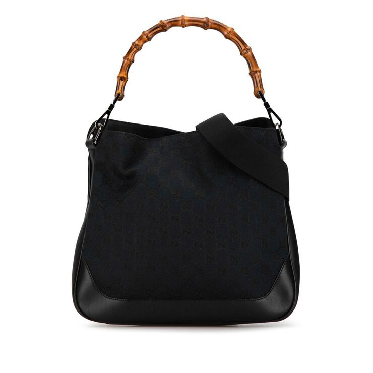 Gucci Vintage Gucci Bamboo Black