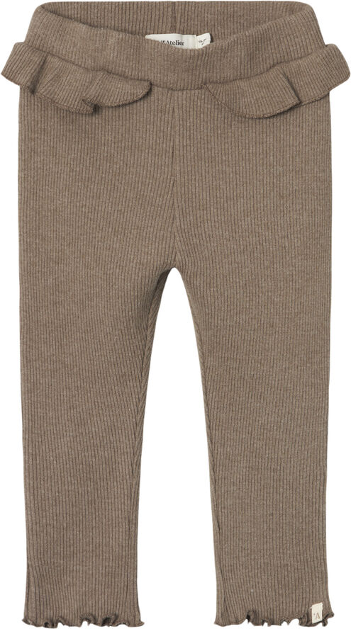 Lil' Atelier NMFSOPHIA SIM PANT LIL Shitake