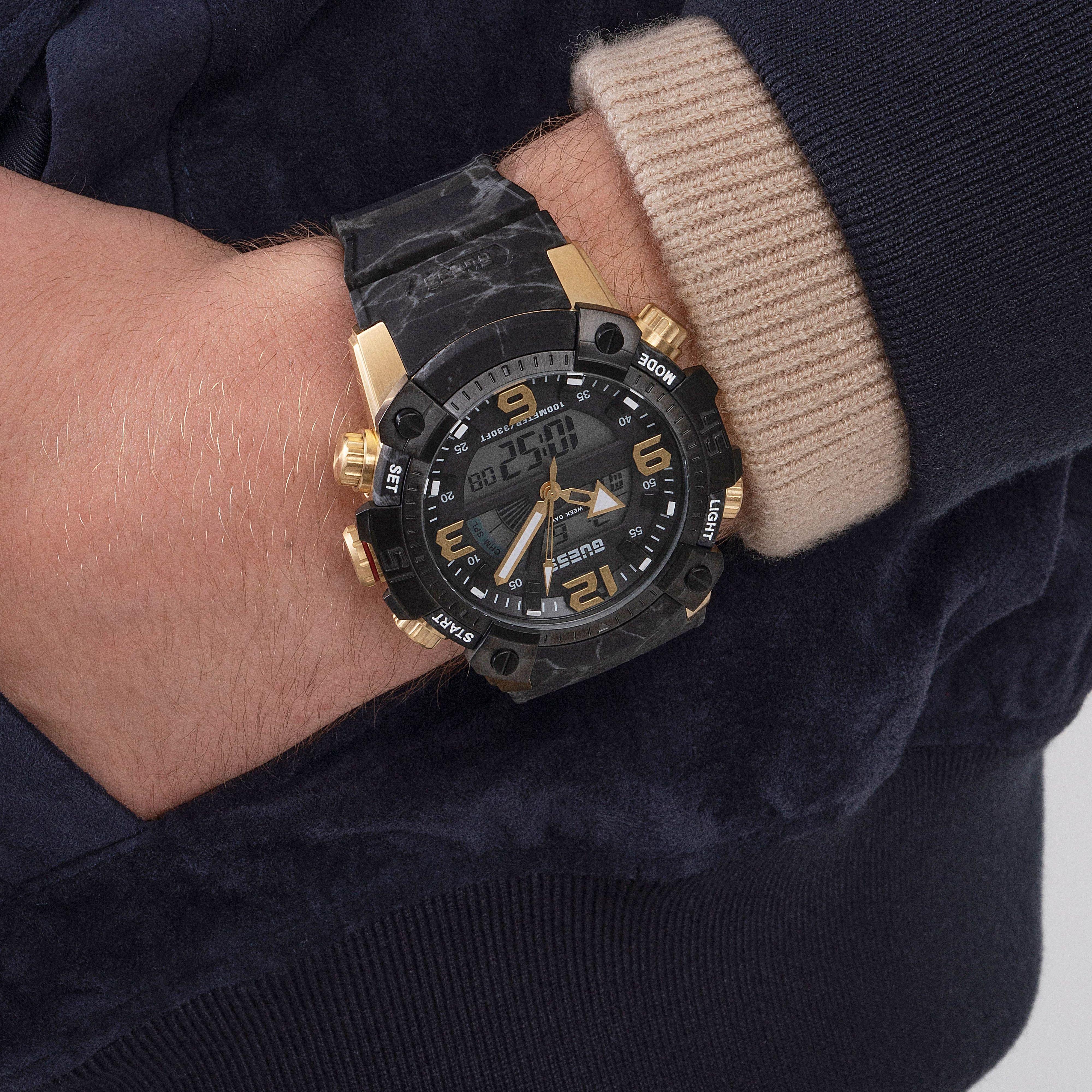 Guess Gents Guess Slate Active Life Watch GW0421G2