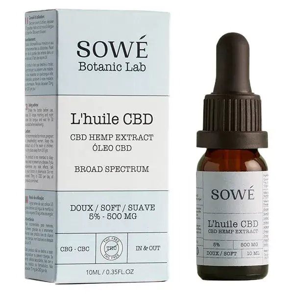 Óleo Suave de Amplo Espectro Orgânico Sowé 5% 10ml