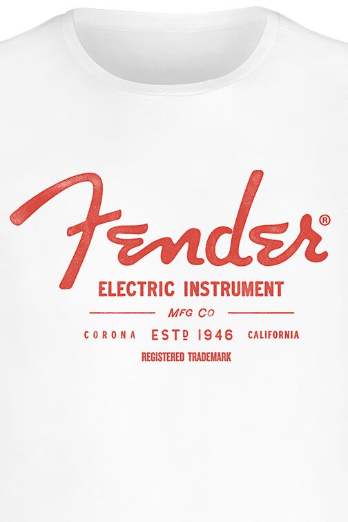 Electric Instrument  | Fender T-Shirt Manches courtes