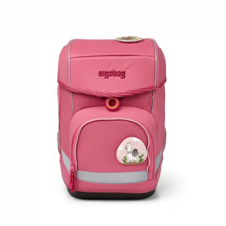ergobag CUBO Schulrucksack-Set Lamas in Bärjamas, 5-teilig