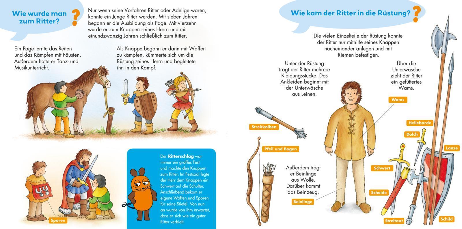 Ritterburg / Frag doch mal ... die Maus! Erstes Sachwissen Bd.12