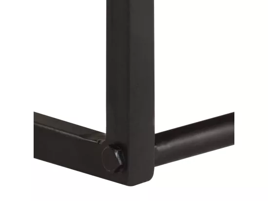 Patère à bord naturel 100x35x22 Bois d'acacia massif