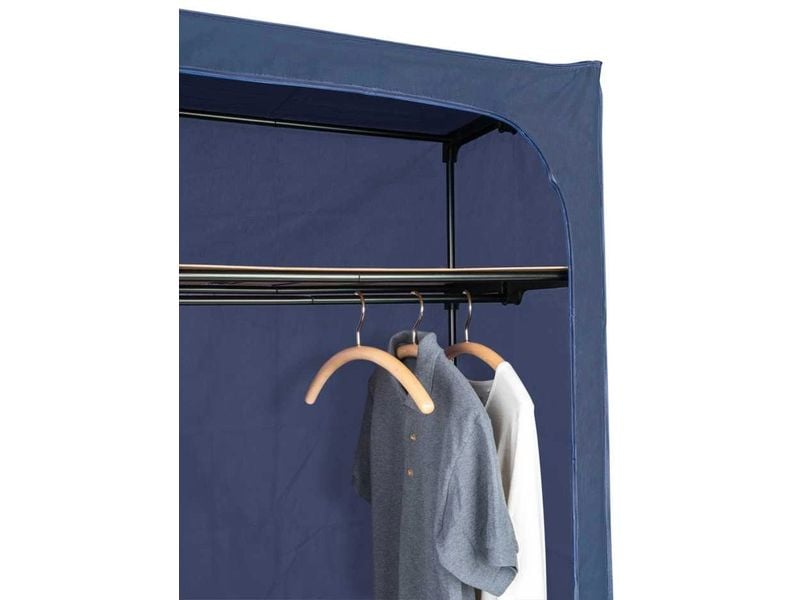 Wenko Kleiderschrank Business 75 cm x 160 cm, 1 Stück Stoffschrank