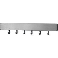 Barre magnétique Metallika, avec crochets, inox