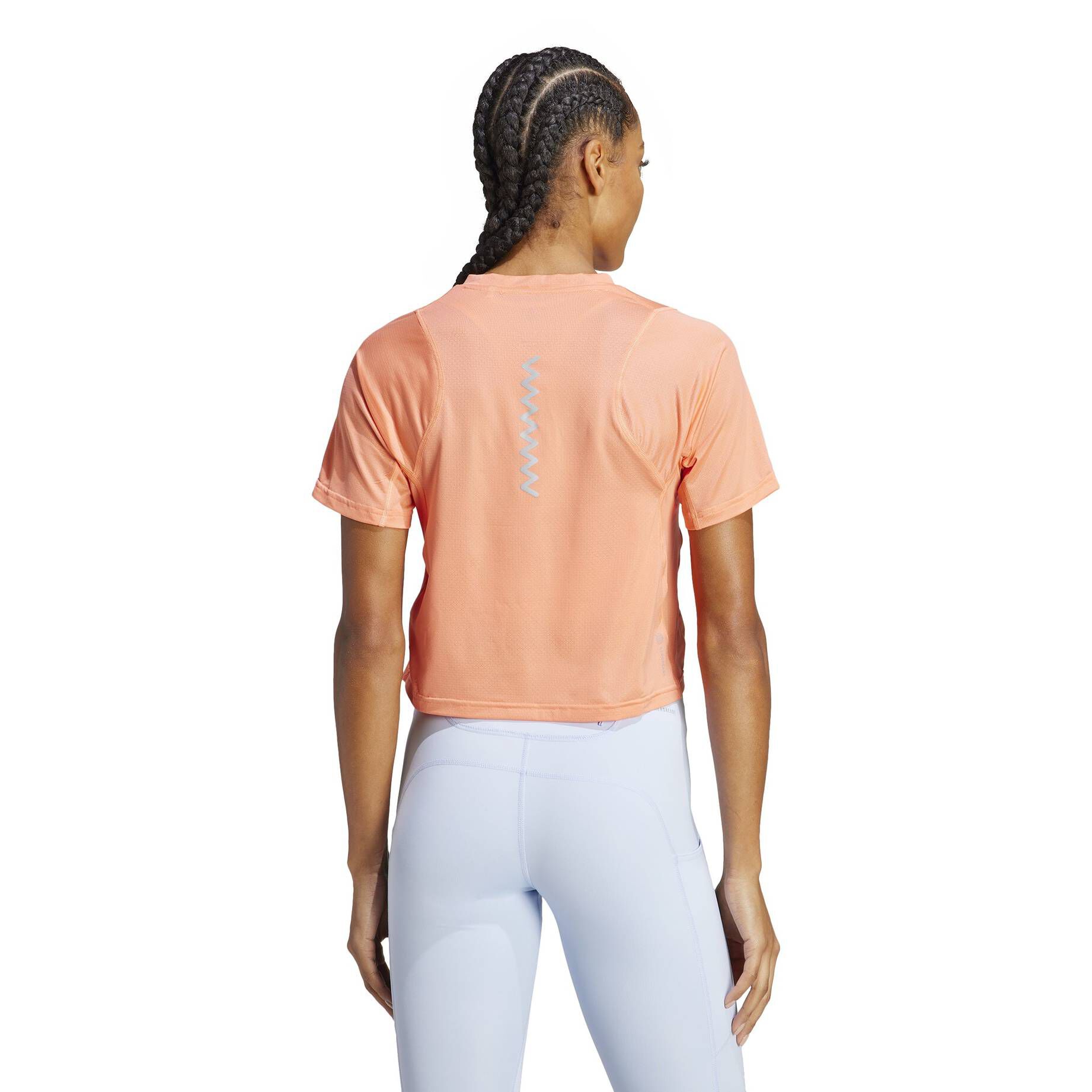 adidas Performance| Damen Sportshirt FAST CROP