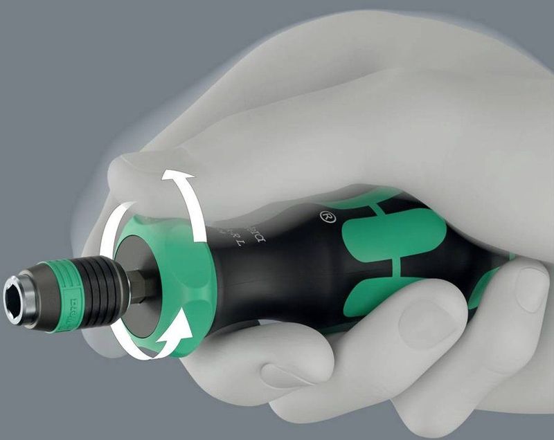 Wera - Kompakt 60 RA-R 1 - Werkplaats Bitset - 17-delig - 1/4 (6.3 mm)