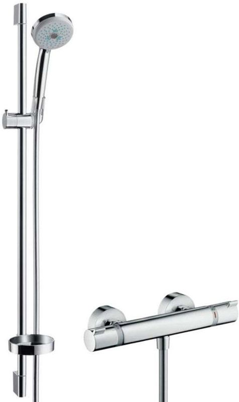 Hansgrohe - Croma - Douchekop - 100 mm - Zwart - Kunststof