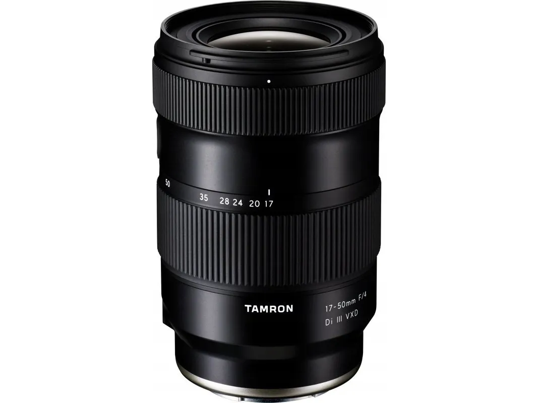 Tamron A068S - Vidvinkel zoom objektiv - 17 mm - 50 mm - f/4.0 Di III VXD - Sony E-mount - for Sony Cinema Line; a VLOGCAM; a1; a1 II; a6700; a7 IV; a7C; a7C II; a7CR; a7R V; a9 III