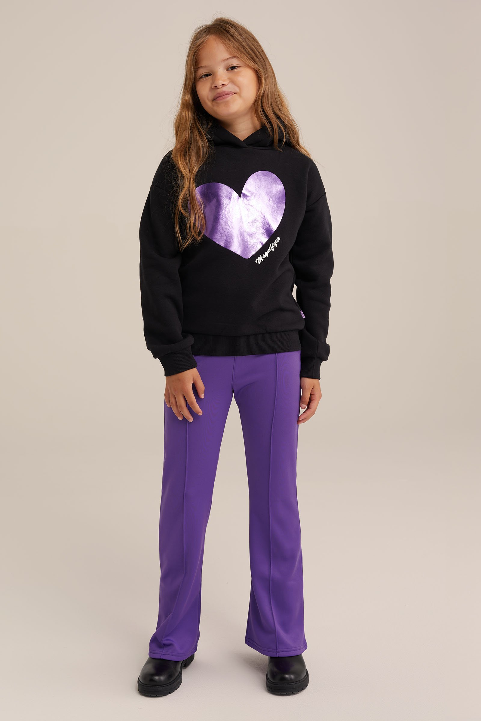 Meisjes flared legging WE Fashion Lavendel