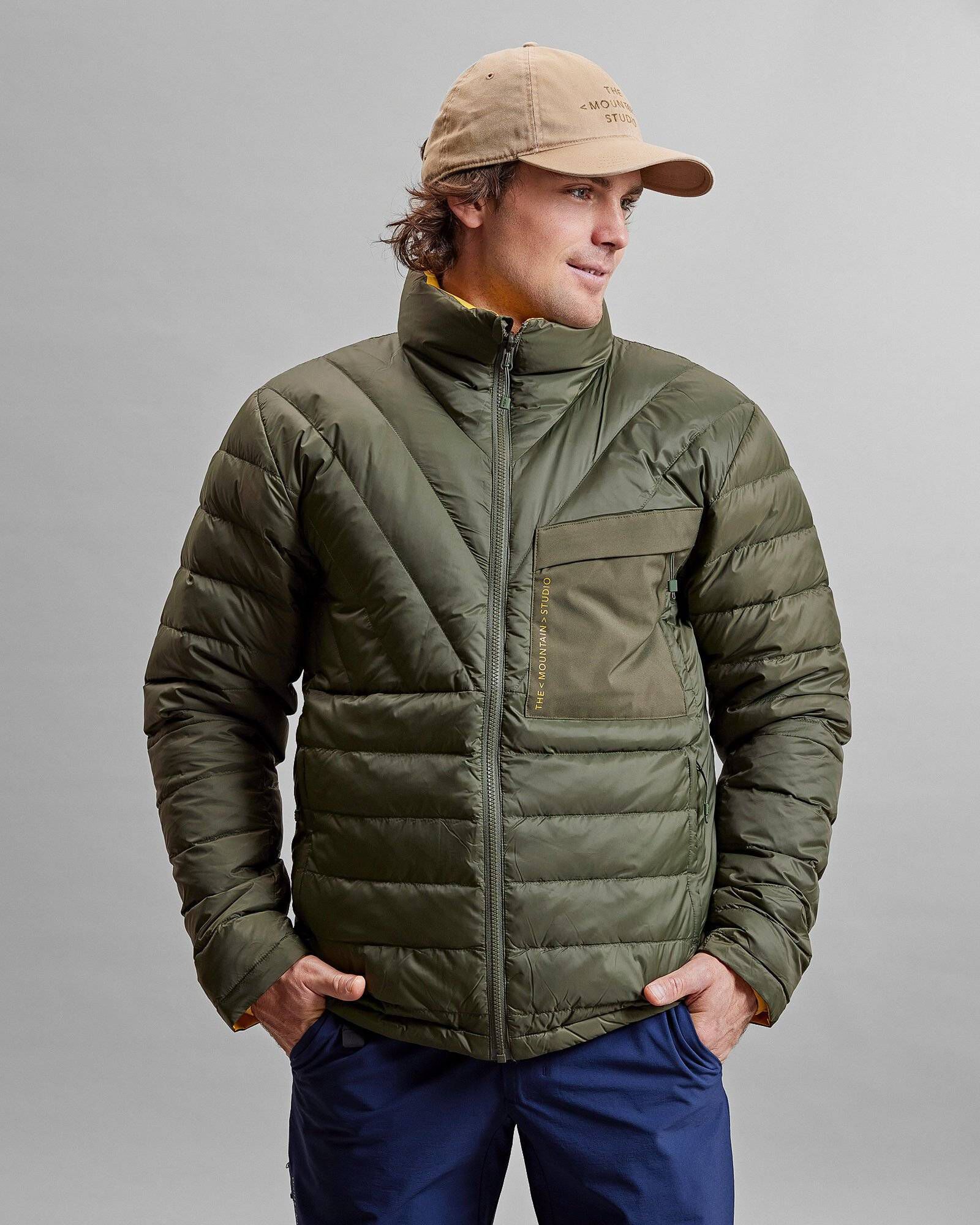 The Mountain Studio| Herren Sikjacke D-2 REVERSIBLE wendbar