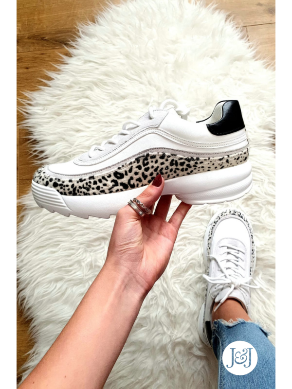 Sneakers léopard 'Lana'