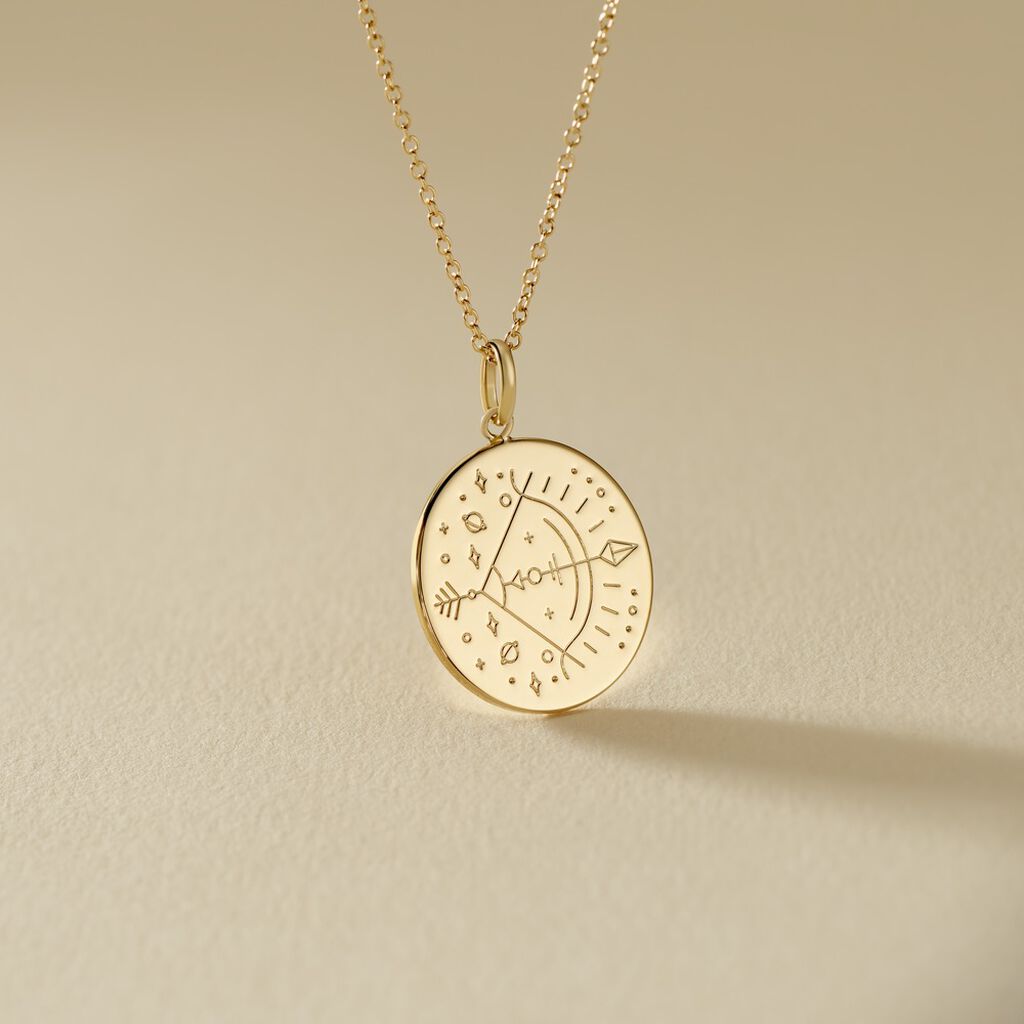 Collier Astro Plaqué Or