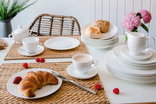 casaNOVA Dessertteller MARINA weiß