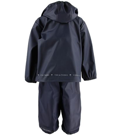 Ver de Terre Regenkleidung - PU - Navy