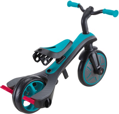 Globber Trehjulssykkel Explorer 4-in-1, Blågrønn