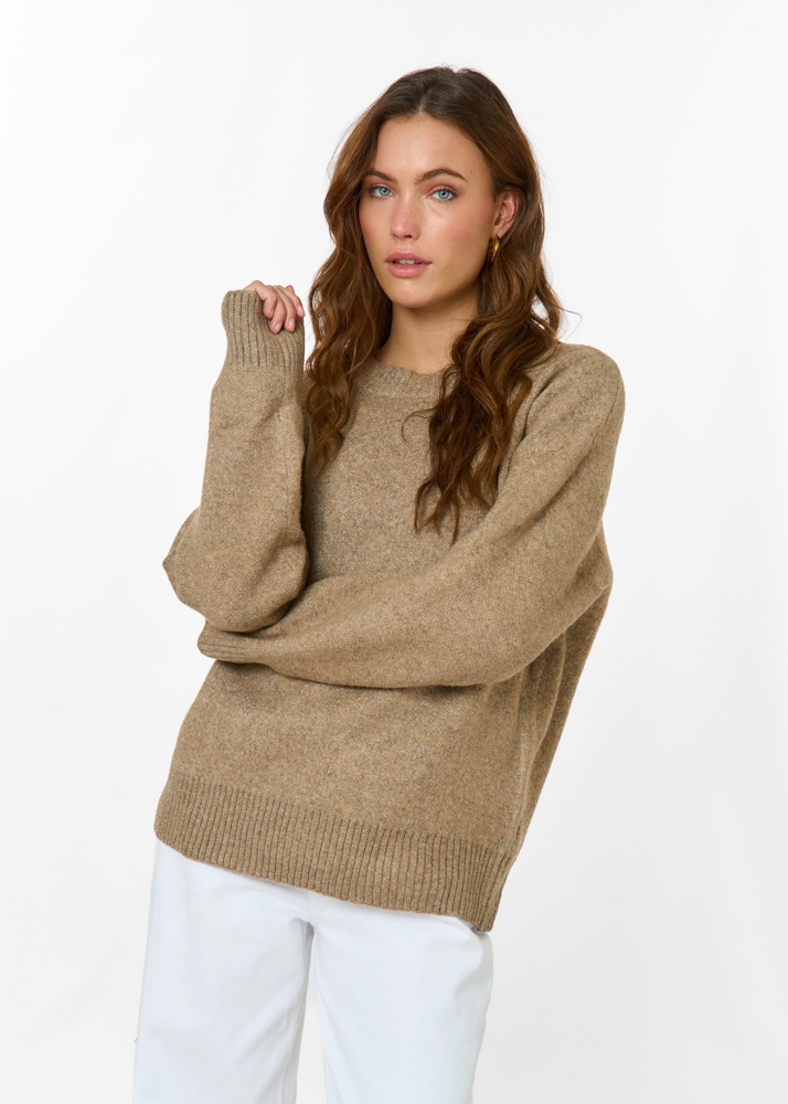 Essential trui taupe