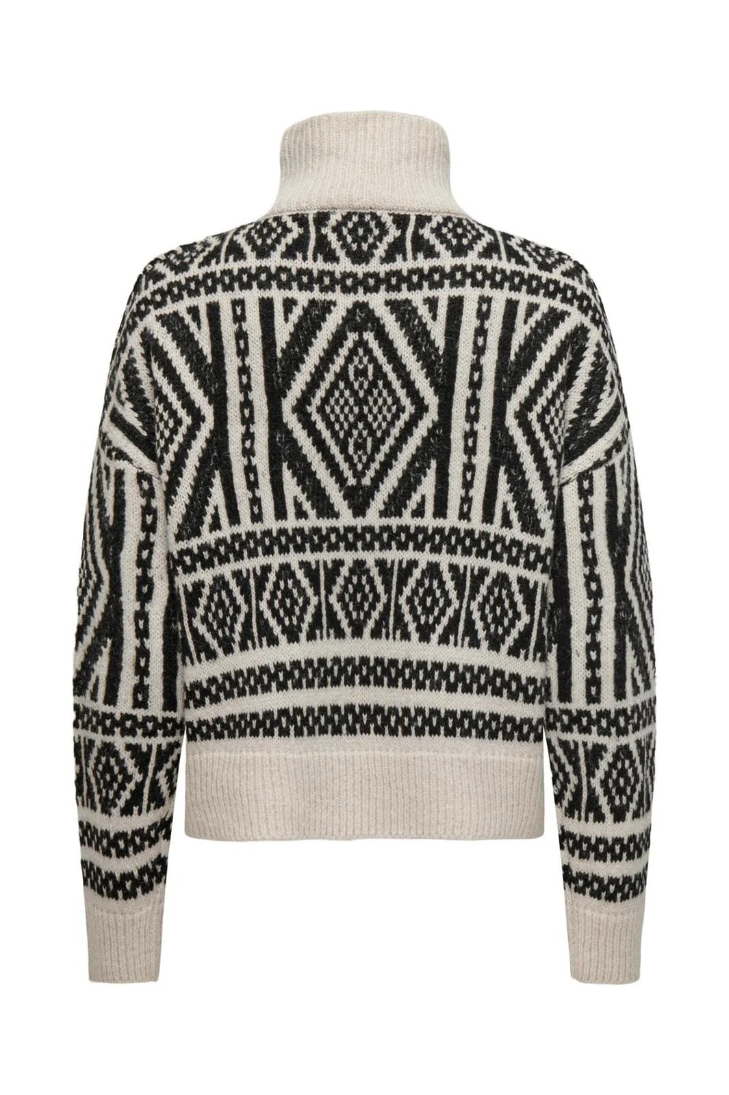 Only Onlfelicia Ls Zip Pullover Knt