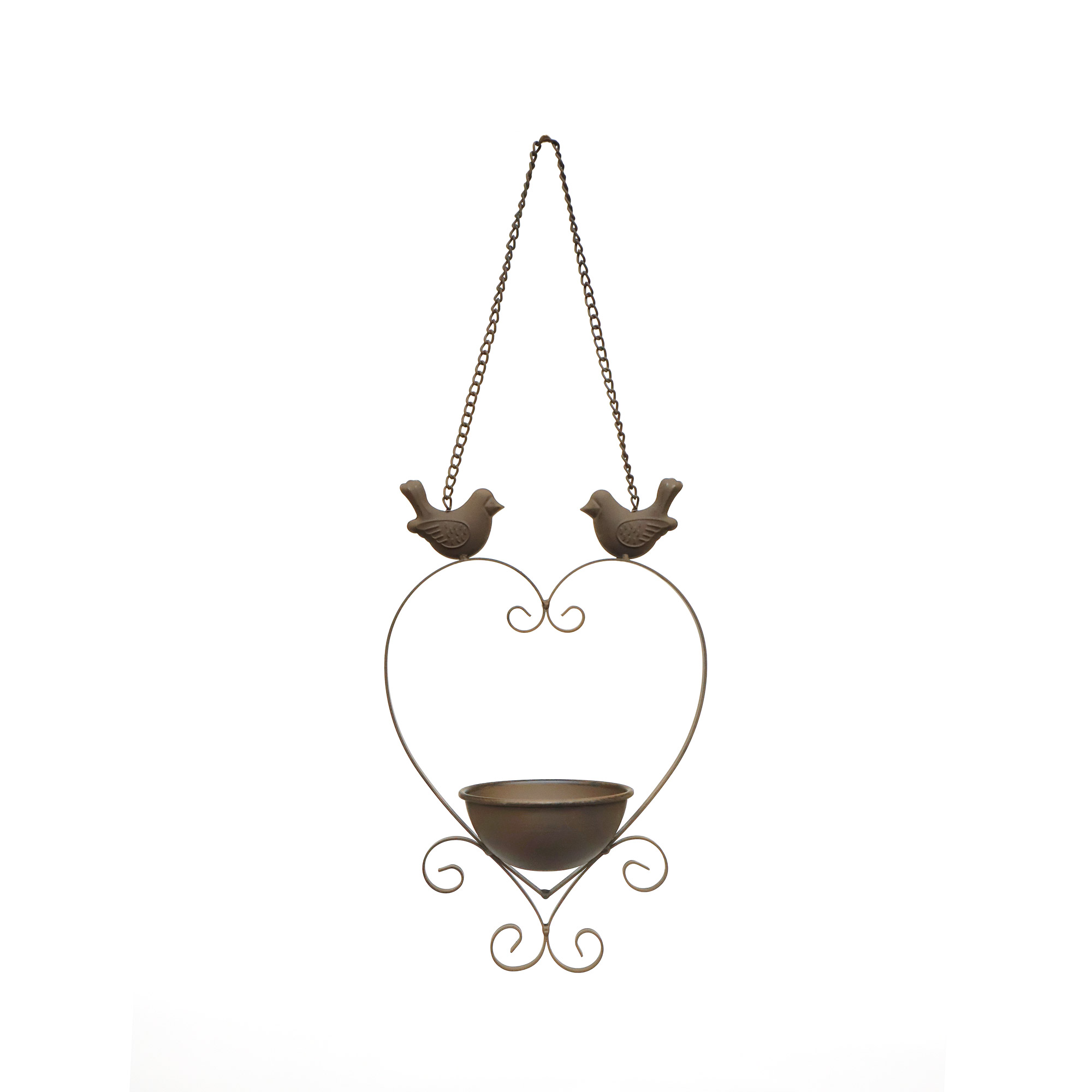 Vogeltränke aus Eisen, H 53 cm, B 19 cm, L 10,5 cm günstig bestellen